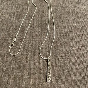 Handmade spoon ring necklace